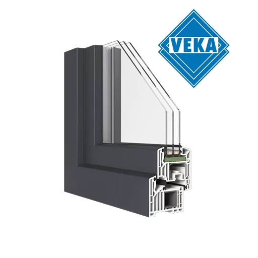 Veka fenster fensterfarbe veka-farben aluminium-gebuerstet